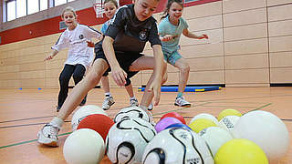 DFB & McDonald's Fußball-Abzeichen: Die Kinder haben Spaß © dfb