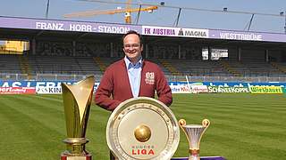 Fan Club-Mitglied Martin: Im Vereinsleben Anhänger von Austria Wien. © privat