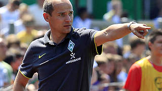 Werder-Trainer Viktor Skripnik: "Die Entwicklung stimmt" © Bongarts/GettyImages
