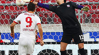 Trifft zum frühen 1:0 für den VfB Stuttgart: Vedad Ibisevic © Bongarts/GettyImages