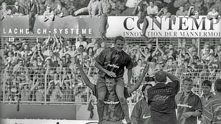 Führte Trier 1998 bis ins Halbfinale: DFB-Pokallegende Rudi Thömmes © imago