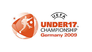 Logo der U 17-EM 2009 in Deutschland © UEFA