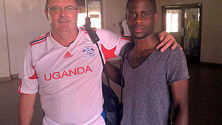Von Hertl überzeugt: Ugandas Trainer Bobby Williamson © Dirk Meier