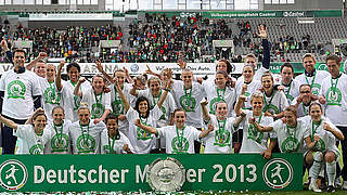 VfL Wolfsburg: Endlich ist der Titel da! © Bongarts/GettyImages