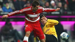 Miroslav Klose traf gegen den BVB doppelt © 