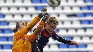 Trug sich in die Torschützenliste ein: Saskia Bartusiak © Bongarts/GettyImages