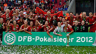 Jubel beim neuen Pokalsieger: Bayern siegt in Köln    © Bongarts/GettyImages