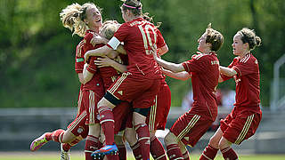 Jubel, Trubel, Heiterkeit: Bayern-Juniorinnen spielen um die Meisterschaft © Bongarts/GettyImages
