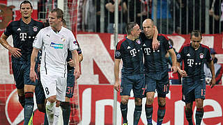 Jubel nach dem ersten Streich: Torschütze Ribéry und Arjen Robben © Bongarts/GettyImages