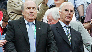 Beckenbauer: "Blatter muss kämpfen" © Bongarts/GettyImages