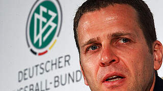 Oliver Bierhoff: "Wir freuen uns auf Leipzig" © Bongarts/GettyImages