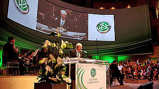 Eröffnet: Der DFB-Bundestag in Essen © Bongarts/GettyImages