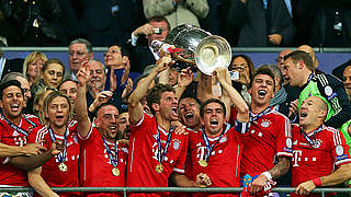 Wiederholung erwünscht: Der FC Bayern München am Ziel in der "Königsklasse" © Bongarts/GettyImages