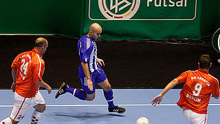 Mit deutschem Schiedsrichter: Die UEFA-Futsal-EM 2012 © Bongarts/gettyImages