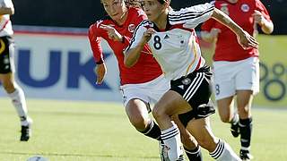 Szene der DFB-Frauen aus dem Testspiel gegen Norwegen © Bongarts/GettyImages 