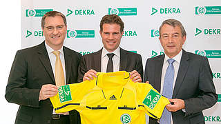 Kooperation seit 2003: DEKRA und der DFB © DEKRA