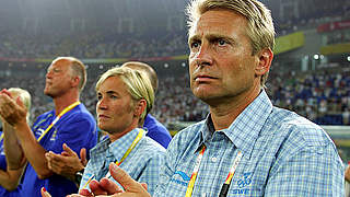Sweden coach Thomas Dennerby © Bongarts/GettyImages
