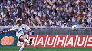 Tor zum Triumph: Detari im Pokalfinale 1988 © imago