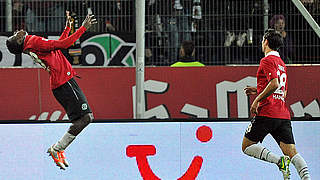 Scored the late equalizer: Mame Diouf of Hannover © Bongarts/GettyImages