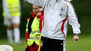 DFB-Trainer Ralf Peter war in Duisburg zu Gast © Foto: Bongarts/GettyImages