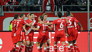 18. Heimsieg in Folge: Fortuna Düsseldorf jubelt © Bongarts/GettyImages