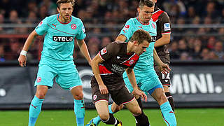 Umkämpftes Spiel: St. Pauli und F95 müssen sich mit einem Punkt zufrieden geben © Bongarts/GettyImages