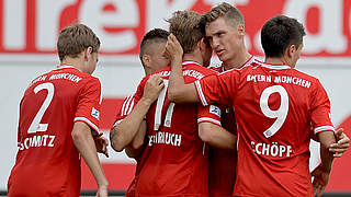 Mit einer fast lupenreinen Bilanz: die U 23 des FC Bayern  © Bongarts/GettyImages