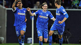 Zwei Tore: Hoffenheims Roberto Firmino (l.) © Bongarts/GettyImages