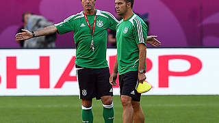 Ein gutes Gespann: Löw (l.) und Flick © Bongarts/GettyImages