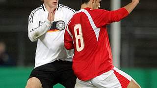 Sebastian Polter im Spiel gegen Österreich © Bongarts/GettyImages
