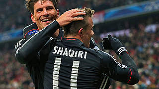Komplettieren das deutsche Erfolgstrio: Mario Gomez und Bayern München © Bongarts/GettyImages