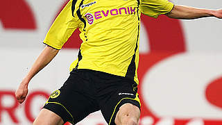 Überrascht und sehr erfreut: Dortmunds Kevin Großkreutz © Bongarts/GettyImages