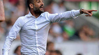 Einspielen für den Pokal: Guardiola und Co. © Bongarts/GettyImages