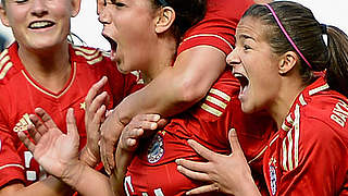 Führt den FCB zum Sieg gegen Frankfurt: Sarah Hagen (M.) © Bongarts/GettyImages