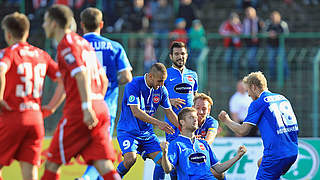 Der nächste Streich: Der 1. FC Heidenheim siegt bei Rot-Weiß Erfurt © Bongarts/GettyImages