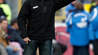 Zweiter Saisonsieg: Ahlen-Coach Christian Hock © Bongarts/GettyImages