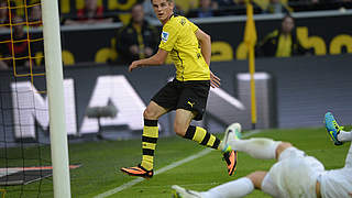 Hofmann: "Ich habe gar nicht damit gerechnet, dass der Ball reingeht" © AFP