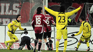 Scored for Dortmund: Mats Hummels (l.) © Bongarts/GettyImages