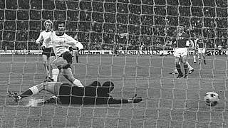 Beim Sieg gegen die UdSSR 1972 erzielte Gerd Müller vier von vier DFB-Treffern © Bongarts/GettyImages