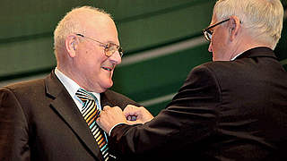 In Essen zum Ehrenmitglied des DFB ernannt: Dieter Jerzewski © Bongarts/GettyImages