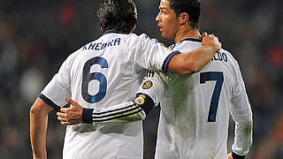 Sieggaranten: Khedira und Cristiano Ronaldo treffen für Real © Bongarts/GettyImages