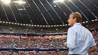 Jürgen Klinsmann bei seinem Debüt © Bongarts/GettyImages