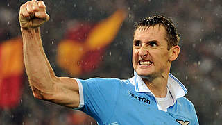Trifft im Römer Derby: Nationalspieler Miroslav Klose © Bongarts/GettyImages