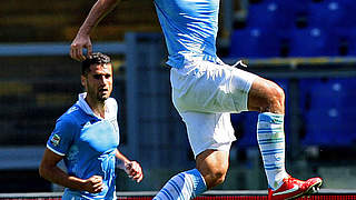 Überflieger: Miroslav Klose (r.) jubelt gleich fünfmal © Bongarts/GettyImages