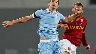Remis im römischen Derby: Klose (l.) und Lazio © Bongarts/GettyImages