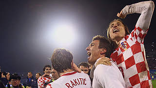 Play-off-Erfolg: Mandzukic (2.v.r.) und Co. © Bongarts/GettyImages