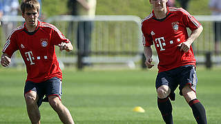 Wieder dabei: Lahm (l.) und Schweinsteiger © Bongarts/GettyImages