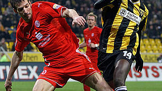 Traf einmal mehr per Elfmeter: Fortunas Jens Langeneke © Bongarts/GettyImages