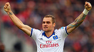 Mit viertschnellstem Hattrick: Hamburgs Pierre-Michel Lasogga beim 5:0 in Nürnberg © Bongarts/GettyImages