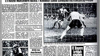 Bitter: Das Bayern-Aus 1981 gegen Liverpool © DFB